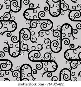seamless wallpaper in black and white