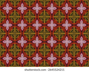 Design de papel de parede sem costura Plano de fundo Gráfico Textura Decoração Arte Modelo Visual Simétrico Digital Têxtil Interior Pano Perspectiva Geométrica Moda Luxo Tecido Telha Forma Padrão infinito.