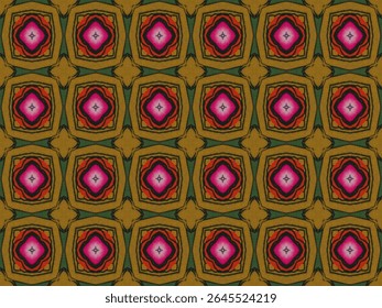 Design de papel de parede sem costura Plano de fundo Gráfico Textura Decoração Arte Modelo Visual Simétrico Digital Têxtil Interior Pano Perspectiva Geométrica Moda Luxo Tecido Telha Forma Padrão infinito.