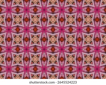 Seamless Wallpaper Design Background Graphic Texture Decoration Art Digital Symmetric Visual Template Textile Interior Perspective Cloth Geometric Fashion Luxury Fabric Tile Shape Endless Pattern.