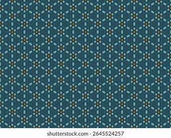 Seamless Wallpaper Design Background Graphic Texture Decoration Art Digital Symmetric Visual Template Textile Interior Perspective Cloth Geometric Fashion Luxury Fabric Tile Shape Endless Pattern.