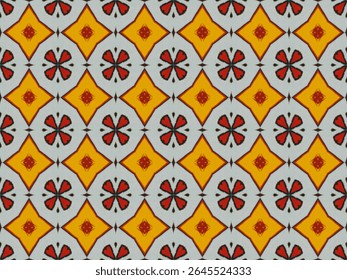 Design de papel de parede sem costura Plano de fundo Gráfico Textura Decoração Arte Modelo Visual Simétrico Digital Têxtil Interior Pano Perspectiva Geométrica Moda Luxo Tecido Telha Forma Padrão infinito.