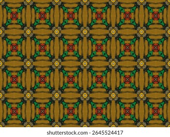 Seamless Wallpaper Design Background Graphic Texture Decoration Art Digital Symmetric Visual Template Textile Interior Perspective Cloth Geometric Fashion Luxury Fabric Tile Shape Endless Pattern.