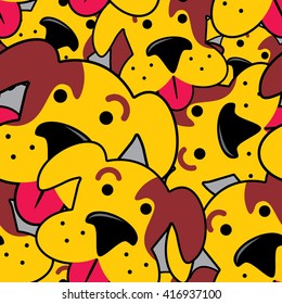 seamless wallpaper dog