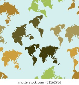seamless wallpaper with earth