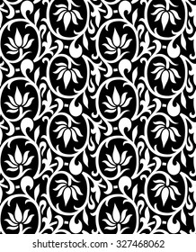 Seamless Wallpaper Floral Pattern