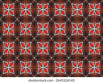 Seamless Wallpaper Graphic Geometric Decoration Texture Shape Fashion Cloth Digital Tile Luxury Visual Textile Perspective Template Fabric Art Design Endless Background Interior Symmetric Pattern.