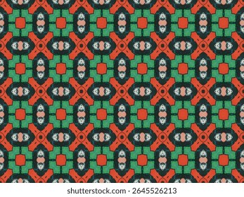 Seamless Wallpaper Graphic Geometric Decoration Texture Shape Fashion Cloth Digital Tile Luxury Visual Textile Perspective Template Fabric Art Design Endless Background Interior Symmetric Pattern.