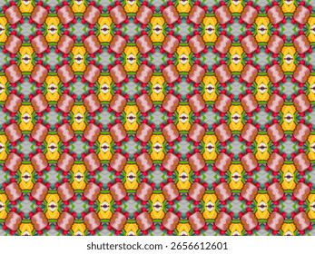 Fondo de pantalla sin costuras Perspectiva gráfica Diseño visual de lujo Diseño simétrico de fondo sin fin Decoración Textura Interior Azulejo Moda Arte Forma Tela de tela digital Patrón geométrico de Plantilla textil.