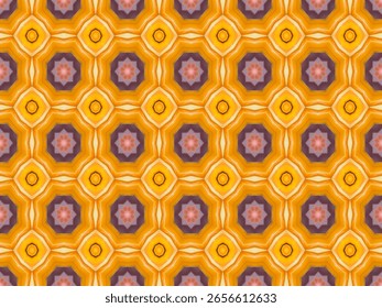 Papel de parede sem costura Perspectiva gráfica Visual Luxo Design Simétrico Sem Fim Decoração de Fundo Textura Telha Interior Moda Arte Forma Pano Digital Tecido Geométrico Têxtil Modelo Padrão.