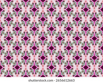 Seamless Wallpaper Graphic Perspective Visual Luxury Design Symmetric Endless Background Decoration Texture Interior Tile Fashion Art Shape Digital Cloth Fabric Geometric Textile Template Pattern.