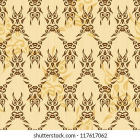 Seamless wallpaper in the Greek style