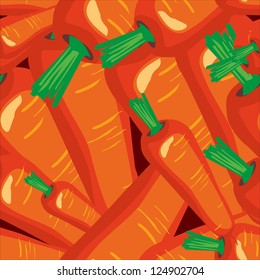 seamless wallpaper for holiday packages featuring vegetable sweet carrots