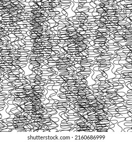 Papel de paredes sin foco con un patrón de doodle inky caótico. Se utiliza para imprimir en papel, tela, embalaje, papel pintado, arte mural, Eps10.