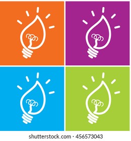 seamless wallpaper lightbulb