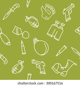 seamless Wallpaper military