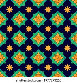 Seamless wallpaper on a dark background