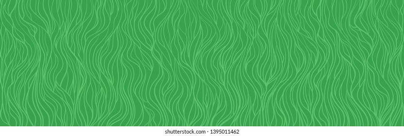 Seamless wallpaper on horizontally surface. Abstract wavy background. Hand drawn waves. Stripe texture with many lines. Waved pattern
