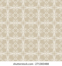 Seamless wallpaper with ornament. Wallpaper pattern