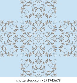 Seamless wallpaper with ornament. Wallpaper pattern