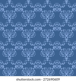 Seamless wallpaper with ornament. Wallpaper pattern