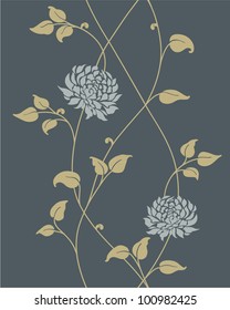Seamless wallpaper pattern