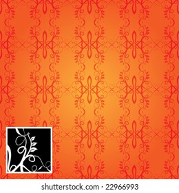 Seamless wallpaper pattern