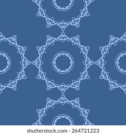 Seamless wallpaper with pattern. Wallpaper pattern