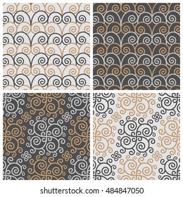Seamless wallpaper pattern