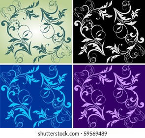 Seamless wallpaper pattern