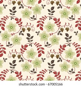 Seamless wallpaper pattern