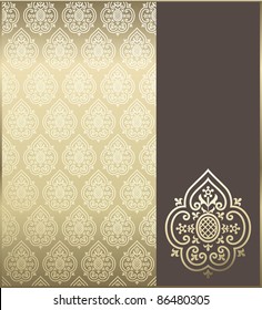Seamless wallpaper pattern