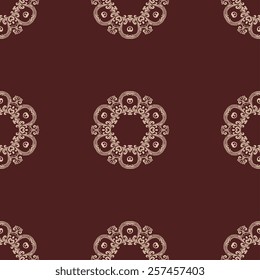 Seamless wallpaper with pattern. Abstract background