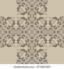 Seamless wallpaper pattern. Abstract background