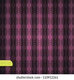 Seamless wallpaper pattern, black