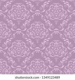 Seamless wallpaper pattern. Seamless decorative ornament on background. Floral ornament on background