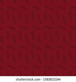 Seamless wallpaper pattern. fabric texture, background floral vector