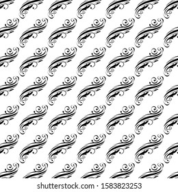 Seamless wallpaper pattern. fabric texture, background floral vector