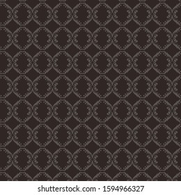 Seamless wallpaper pattern. fabric texture, background floral vector
