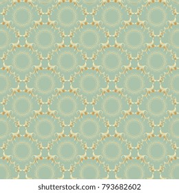 Seamless wallpaper pattern. Seamless floral ornament on background. Seamless pattern for your design. Wallpaper pattern