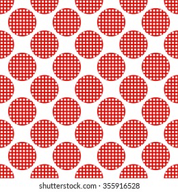 Seamless wallpaper pattern. Modern stylish texture. Geometric background. Vector illustration. Eps 10