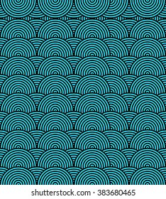 Seamless wallpaper pattern. Modern stylish texture. Geometric background. Vector illustration. Eps 10