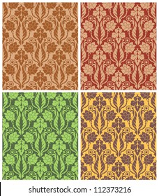 Seamless wallpaper pattern, ornament