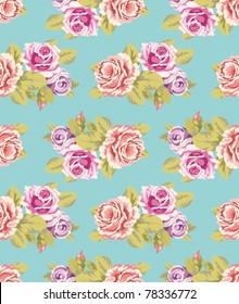 Seamless wallpaper pattern and