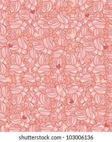 Seamless wallpaper pattern with roses