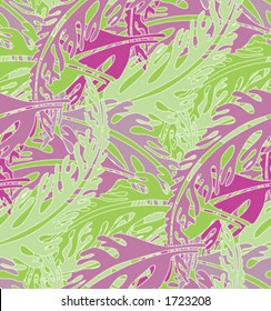 Seamless wallpaper pattern - vector