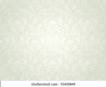 Seamless wallpaper pattern, vector