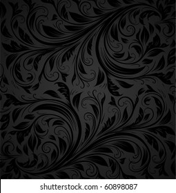 Seamless wallpaper pattern, vector