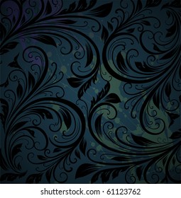 Seamless wallpaper pattern, vector
