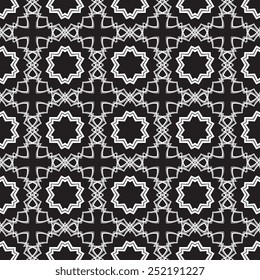 Seamless wallpaper pattern. Vector illustration. Decorative pattern